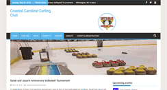 Desktop Screenshot of coastalcurling.com